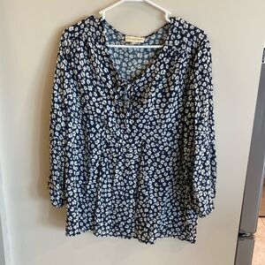 Cynthia Rowley Floral Blouse